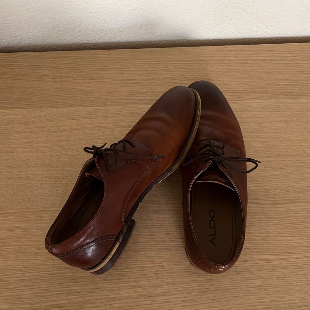 Formal Wear Oxfords & Lace-up Shoes - ALDO - Brown 👞 Size 10.5 - Picture 6 of 13